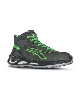 Chaussures De Sécurité Daryl Grey / Green EU 36 - U-Power - FashionsVida