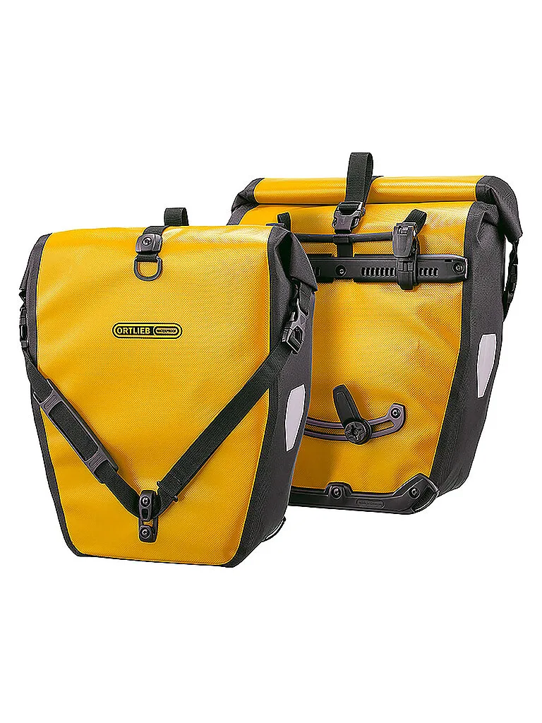 Set di borse da bici Back-Roller Classic QL2.1 2 x 20L giallo - Ortlieb - FashionsVida