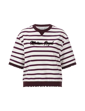 Sweaty T-Shirt with Application female - XS - FashionsVida