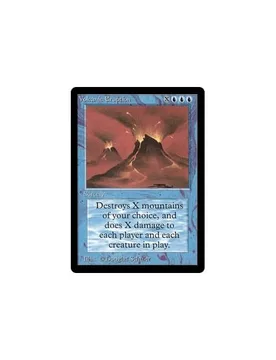 Volcanic Eruption Beta - Magic: The Gathering - FashionsVida