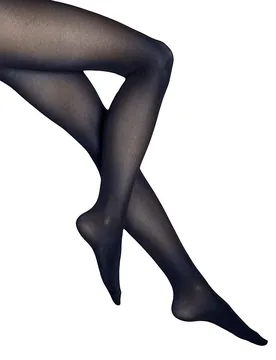 Collant Satin Opaque 50 18379 (Admiral) blu M - Wolford - FashionsVida