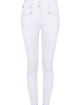 Damen Reithose CAVALCAJA GRIP HIGH WAIST, weiß 40 - Cavallo - FashionsVida