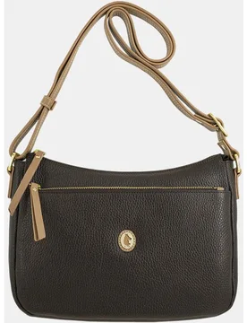 Bolso macuto tipo góndola de piel con bandolera regulable - El Potro - FashionsVida