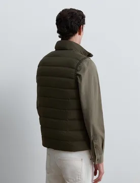 Chaleco de abrigo de hombre slim fit con cremallera - Scalpers - FashionsVida