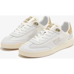 Zapatillas deportivas de mujer con acabado en serraje