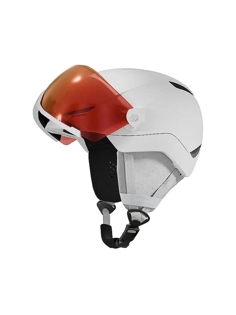Kinder Skihelm Revent Visor JR weiss 48-52CM B - Atomic - FashionsVida