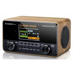 Radio Numérique Dr 865 Silver / Black One Size unisex