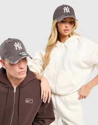 Womens Cappellino MLB New York Yankees Washed 9TWENTY - Grigio, grigio grigio Donna taglia One Size