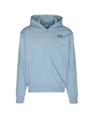 Sudadera con capucha para hombre UA Rival Lightweight azul claro XXL