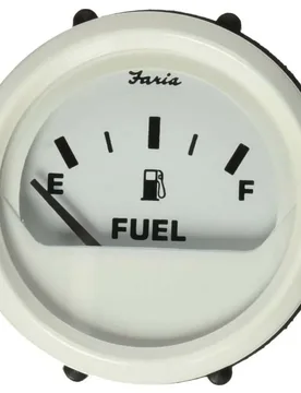 Dress Fuel Gauge White One Size unisex - Faria - FashionsVida
