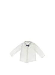 Camicia con papillon BIANCO 12M