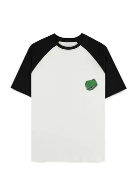 Toy Story - T-Shirt - 5 - Rex - S bis XXL - für Männer - Größe XXL - weiß/schwarz - Lizenzierter Fanartikel - Männer - male - Disney - FashionsVida