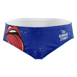 Slip De Bain Running Stones Blue