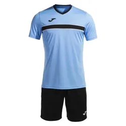 Ensemble à Manches Courtes Victory Light Blue / Black S
