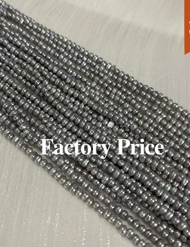 Mm Natural Freshwater Pearl Beads Gray Pearl Loose Spacer Beaded for Making DIY Necklace Bracelet Accessories 36cm - Aliexpress - FashionsVida