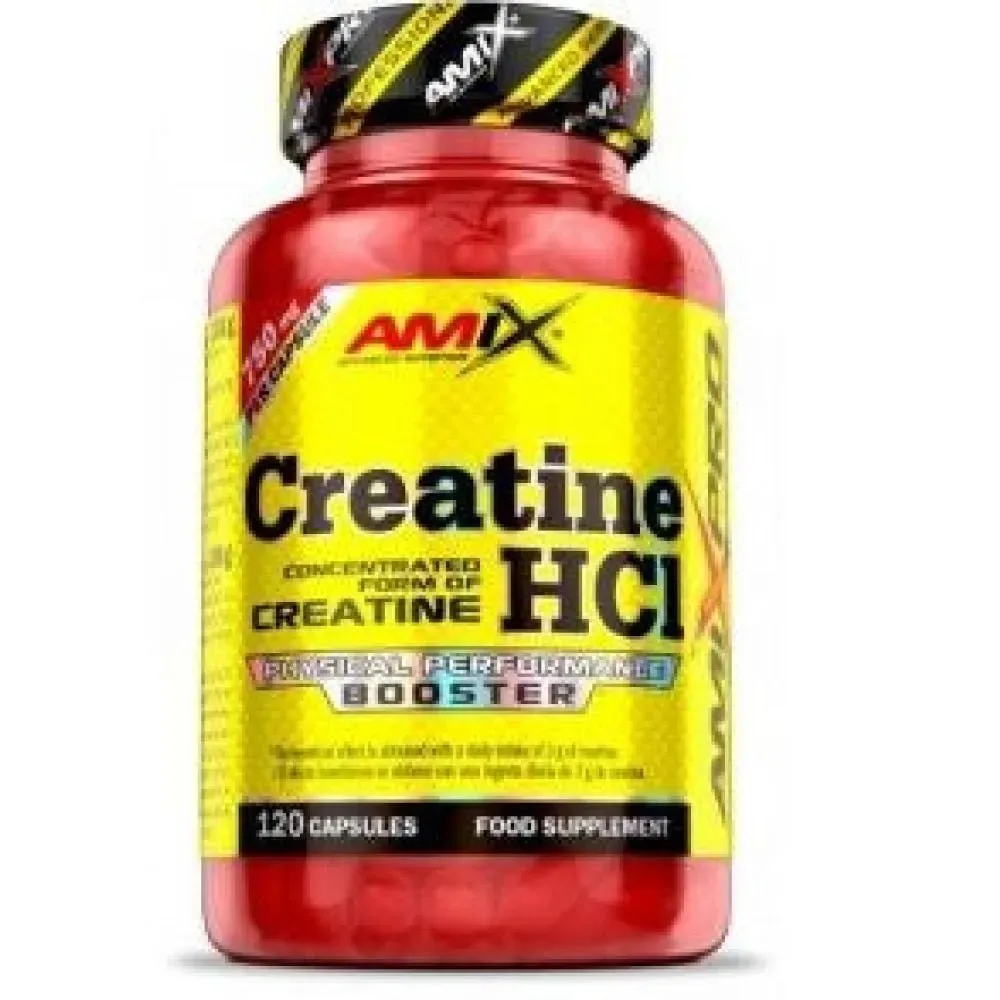 Capsules De Créatine Hcl 120 Unités - Amix - FashionsVida