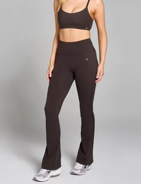 Mallas acampanadas Tempo Petite para mujer de MP - Café - XS - MyProtein - FashionsVida