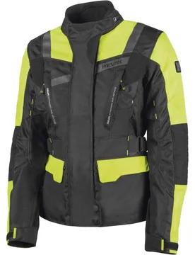 Giacca Moto Donna In Tessuto Touring STELVIO lady Nero taglia XS - HEVIK - FashionsVida