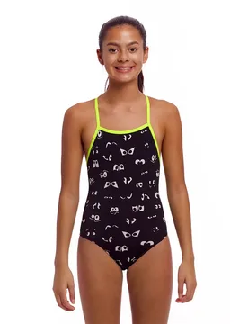 Tie Me Tight Swimsuit Eye Spy 12 Years Girls - Funkita - FashionsVida