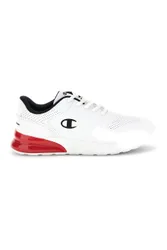 Sneakers bianche con inserti rossi e lacci Champ.ion U GS 40