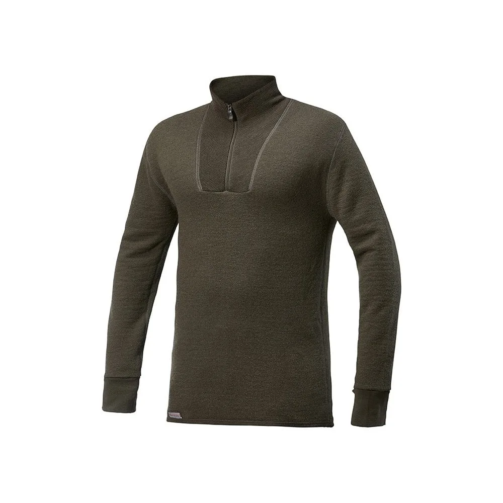Zip Turtleneck 200 XXL Pine Green - Woolpower - FashionsVida