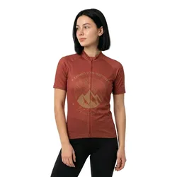 Maglia A Maniche Corte Venture Gravel Orange