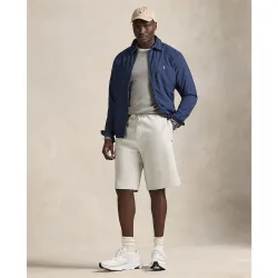 Pantalón corto de hombre de punto doble tallas grandes