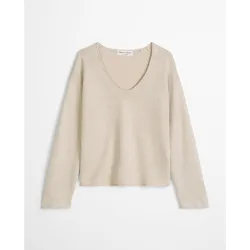 Jersey de mujer oversize Mezcla de algodón orgánico y lino
