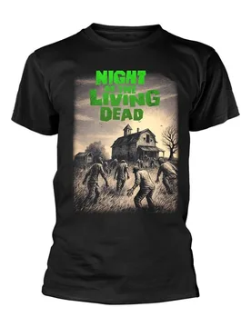 T-Shirt - Siege - S - für Männer - Größe S - schwarz - Lizenzierter Fanartikel - Männer - male - Night Of The Living Dead - FashionsVida