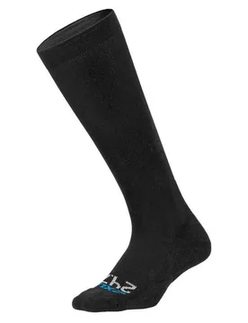 Compression 36- Long Socks 40 Cm Black / Black EU 42-46 Men,Women - 2XU - FashionsVida