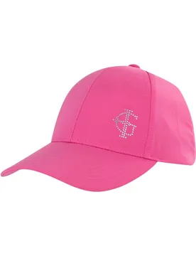 Womens Logo Diamante Baseball Cap - - Size: ONESIZE - Island Green - FashionsVida