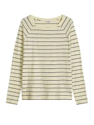Marc O' Polo Langarmshirt creme XS damen