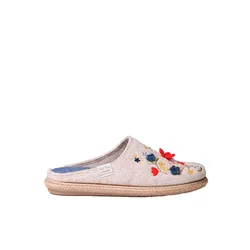Pons Pantoufles Deli-ef Beige / Mutlicolor EU 37