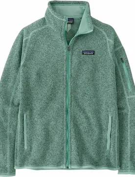 Polaire chaude et zippée - W's Better Sweater Jkt Thin Ice - Taille S - Bleu - Patagonia - FashionsVida
