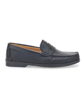 Mocassino Nero Made In Italy da Uomo 195 42 - SEVENOAKS - FashionsVida