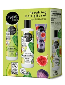Repairing Hair Gift Set - Organic Shop - FashionsVida