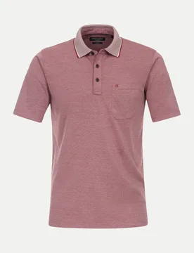 Casamoda Polo SNOS Rot L - Casamoda - FashionsVida