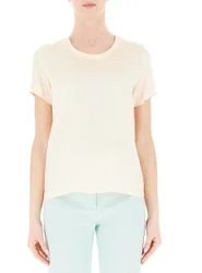 Blusa girocollo viscosa CHAMPAGNE 38
