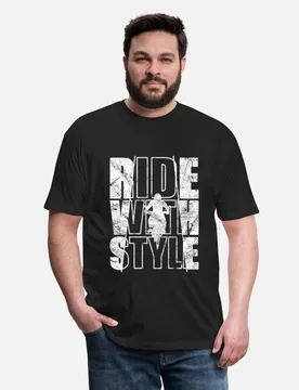 Biker motorcycle Gift t shirt for men Ride Bike Graphic clothes 100% cotton printed Tee All size Tops S-6XL - Aliexpress - FashionsVida