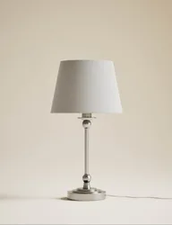 M&S Blair Table Lamp Grey Mix