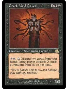 Greel, Mind Raker (foil) Prophecy - Magic: The Gathering - FashionsVida