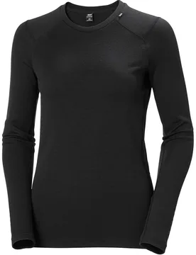 Camiseta térmica de mujer W Lifa Merino Midweight Crew - Helly Hansen - FashionsVida