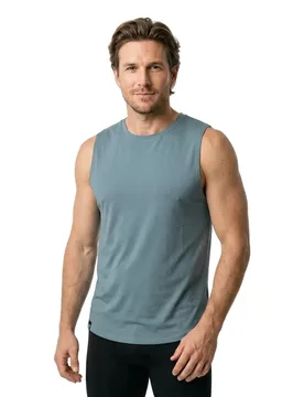 T-shirt Sans Manches Signature Soft Jersey Chambra XL - 2XU - FashionsVida