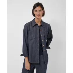 Camisa de mujer denim estilo masculino