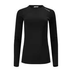 Warmwool Crew Neck Damen XL Jet Black