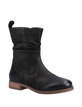 Women's 'Emilia' Ankle Boots in Black Size: 4 - Black - Size: 4 - Hush puppies - FashionsVida