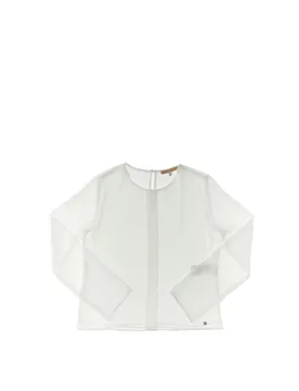 Blusa maniche lunghe BIANCO 8 - Kocca - FashionsVida