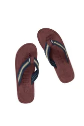 Weird Fish Malham Leather Look Flip Flops Size 9 - holiday-shop holiday-shop mens-summer-shop holiday-shop mens-summer-shop flip-flops men men accesso