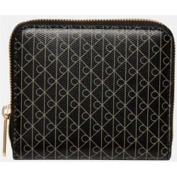 Cartera monedero con estampado monogram Emblem