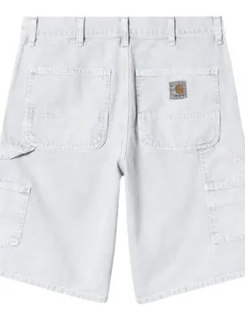 Single knee short - black chalk wash - CARHARTT WIP - FashionsVida